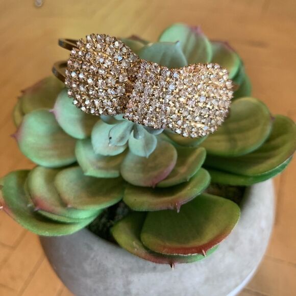 Vintage Rhinestone Bracelet Bundle Love Bow Heart - Picture 3 of 8